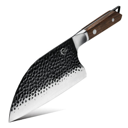 Mokithand 7 Inch Chef Knife Handmade Forged Sharp Kitchen Knives 5Cr15Mov  Steel Cleaver Filleting Slicing Boning Butcher knife