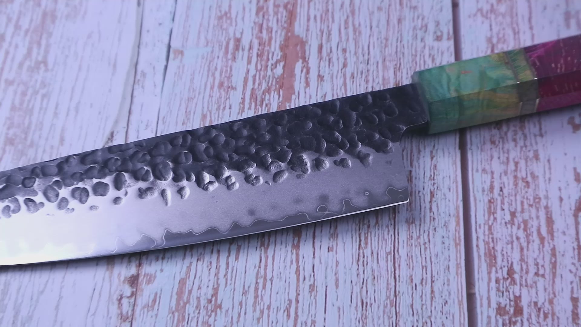Handmade Japanese Knife Set of 3 Knives - AUS10 Steel Chef Knife